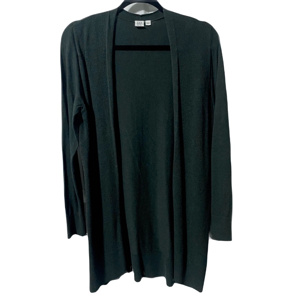 Gap Forest Green Long Cotton Cardigan